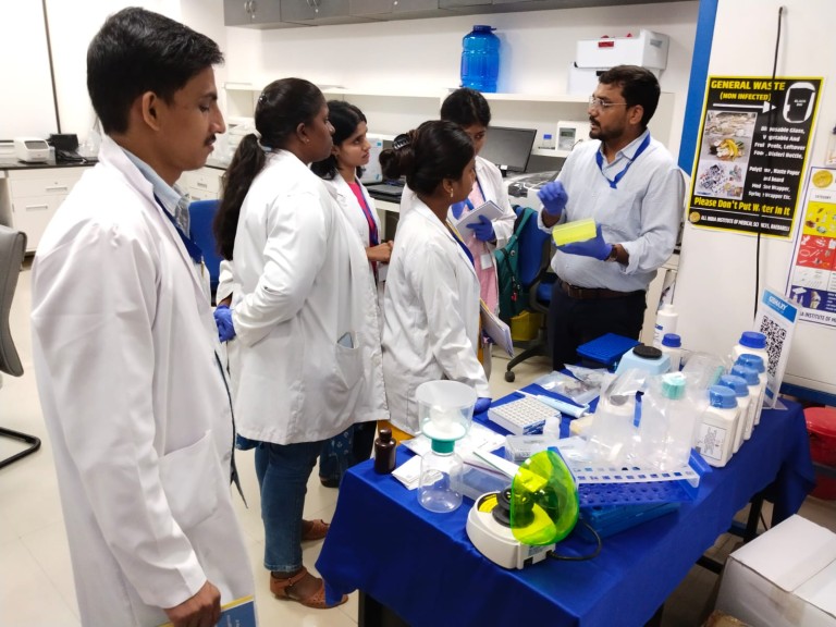 "Genaxy Roadshow at AIIMS Raebareli 2024: Innovation on the Move"